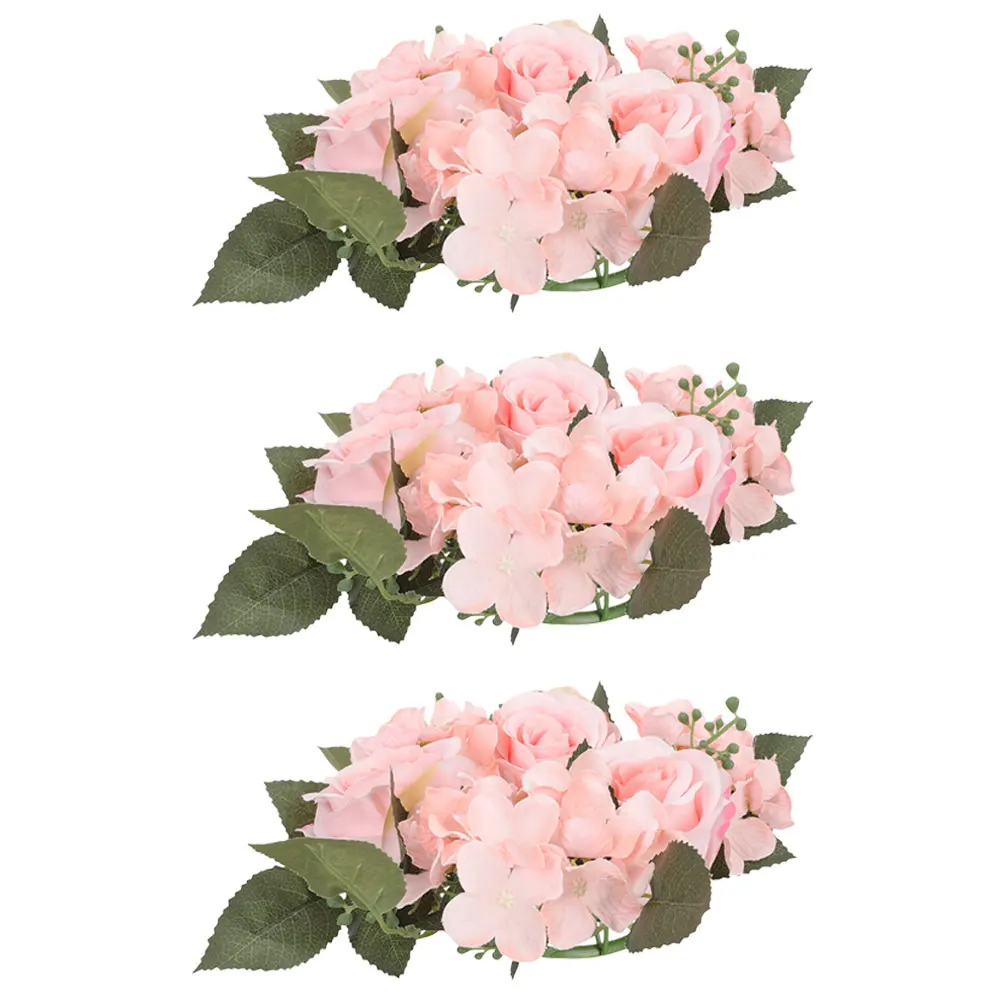 3 Pcs Artificial Rose Ring Wreath Pink Eucalyptus Flowers Home Wedding Table Decor Lightweight Safe Realistic Chic
3 Pcs Artificial Rose Ring Wreath Pink Eucalyptus Flowers Home Wedding Table Decor Lightweight Safe Realistic Chic