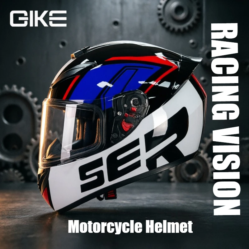 QIKE Four-season Universal for Men and Women, Stylish Vehicle Safety with Bluetooth, Full-face Motorcycle Riding Helmet
QIKE Four-season Universal for Men and Women, Stylish Vehicle Safety with Bluetooth, Full-face Motorcycle Riding Helmet