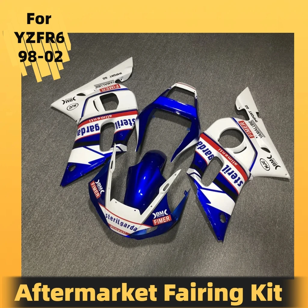 YZF R6 1998 1999 2000 2001 2002 Fairing Kit for YAMAHA R6 98 99 00 01 02 Aftermarket Motorcycle Customized Prime Injection
YZF R6 1998 1999 2000 2001 2002 Fairing Kit for YAMAHA R6 98 99 00 01 02 Aftermarket Motorcycle Customized Prime Injection