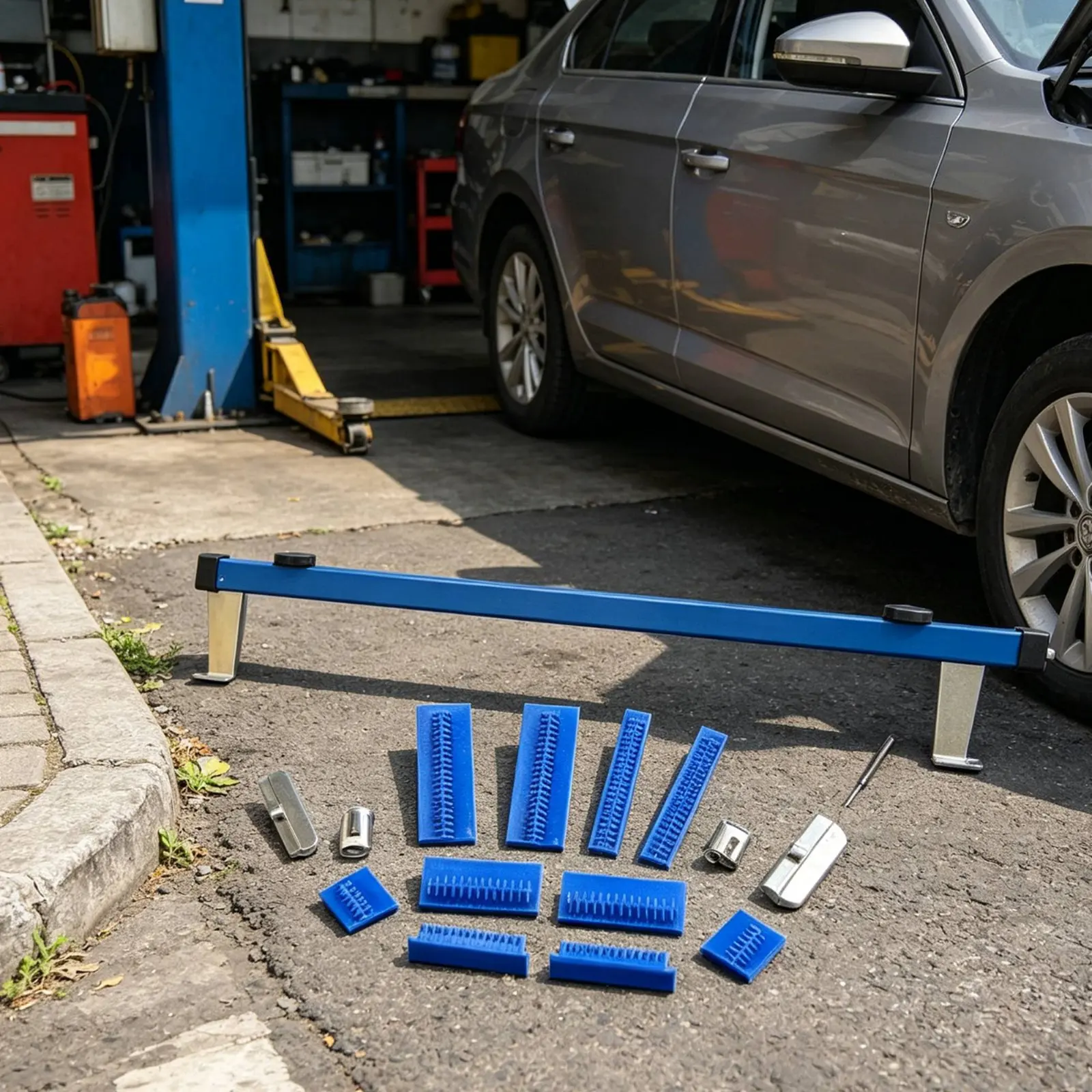 Auto Frame Indentation Removal Tool Paint-Safe Vehicle Indentation Extender Tool Easy to Use Aluminum Alloy Construction
Auto Frame Indentation Removal Tool Paint-Safe Vehicle Indentation Extender Tool Easy to Use Aluminum Alloy Construction