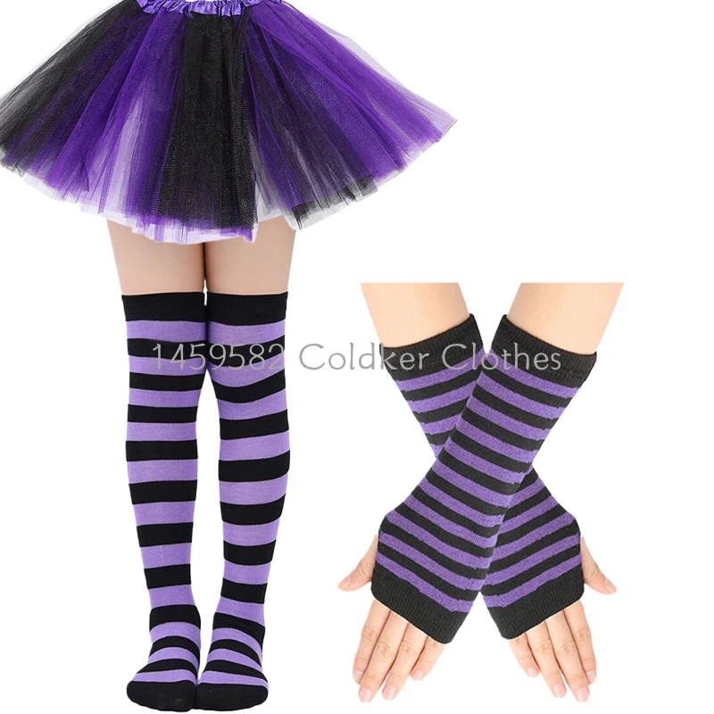 Girls Tutu Skirt Thigh High Stockings Mini Pettiskirt Multi-color Gloves Girls Striped Long Socks Over The Knee Socks
Girls Tutu Skirt Thigh High Stockings Mini Pettiskirt Multi-color Gloves Girls Striped Long Socks Over The Knee Socks
