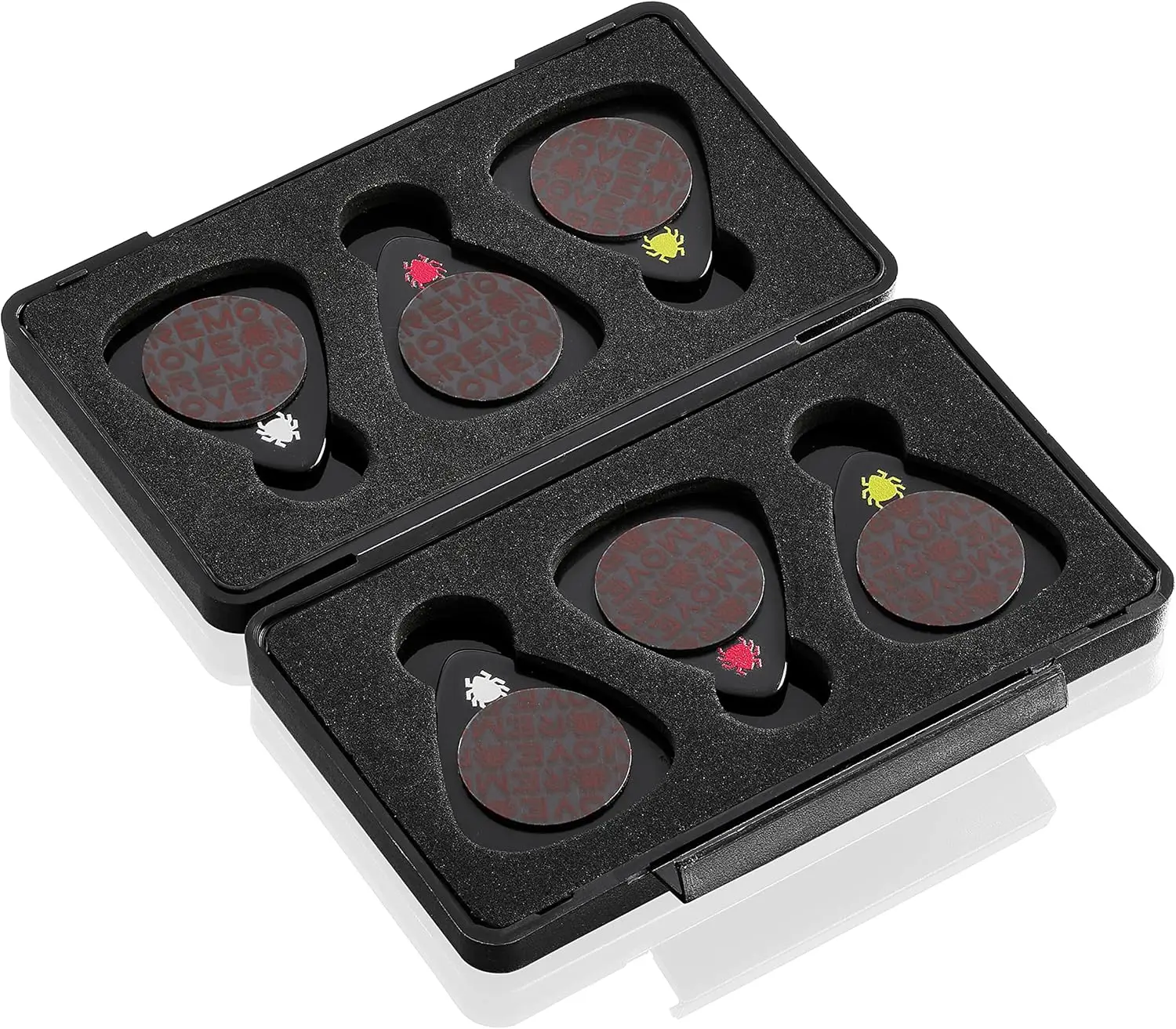 6-Pack Guitar Picks for Acoustic, Electric & Bass | Nano-Suction Non-Slip Grip | Multi-Gauge
6-Pack Guitar Picks for Acoustic, Electric & Bass | Nano-Suction Non-Slip Grip | Multi-Gauge