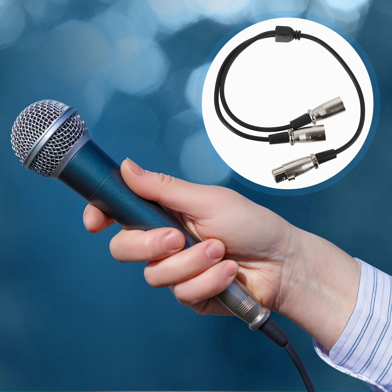 2 Pcs XLR Line Cable Headphones Audio Surround Sound Cables Stereo Adaptor Microphone
2 Pcs XLR Line Cable Headphones Audio Surround Sound Cables Stereo Adaptor Microphone
