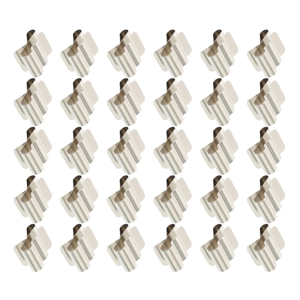 30 Pcs Solar Panel Cable Clips Stainless Steel PV Module Wire Clip for Electric Wires Solar Cables Management Spring
30 Pcs Solar Panel Cable Clips Stainless Steel PV Module Wire Clip for Electric Wires Solar Cables Management Spring