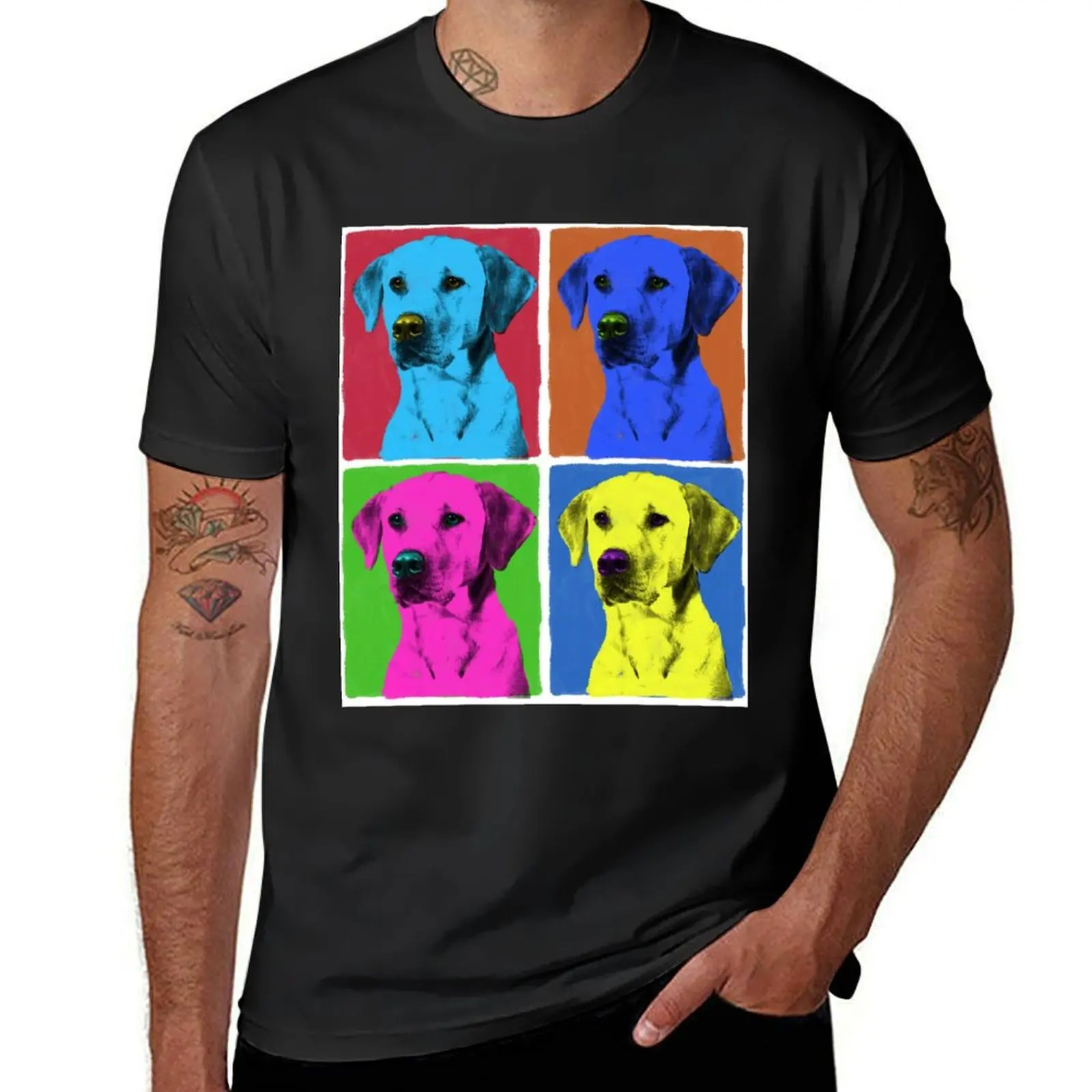 Labrador - Andy Warhol style T-Shirt tops aesthetic clothes Aesthetic clothing customs mens t shirt graphic
Labrador - Andy Warhol style T-Shirt tops aesthetic clothes Aesthetic clothing customs mens t shirt graphic