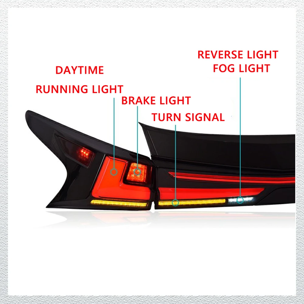 New LED Through Tail Lights for LEXUS NX NX200 15-21 new style full led DRL Car Taillights Assembly Signal Auto Accessories Lamp
New LED Through Tail Lights for LEXUS NX NX200 15-21 new style full led DRL Car Taillights Assembly Signal Auto Accessories Lamp