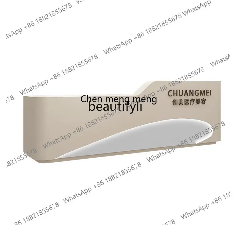 X Simple bar counter baking paint reception desk light luxury clothing store front desk beauty salon checkout page
X Simple bar counter baking paint reception desk light luxury clothing store front desk beauty salon checkout page