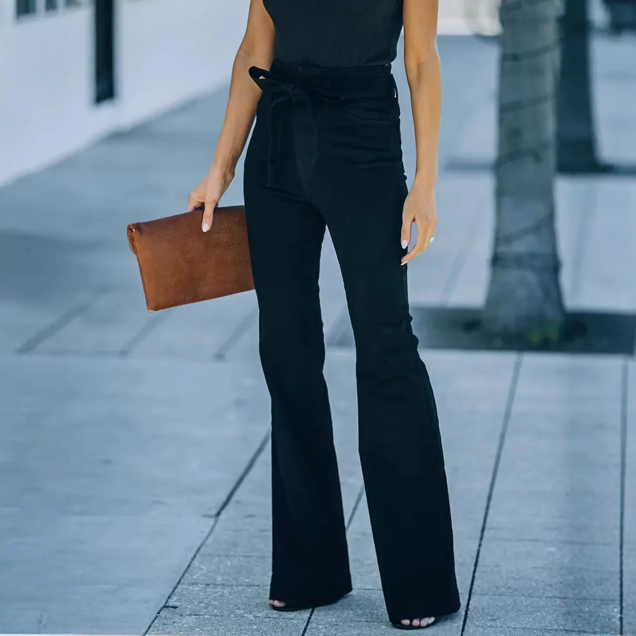 Chic Summer Streetwear Jeans Female Fashion Denim Pants Elastic Slim Lace-up Wide-leg Denim Trousers Women's Trend Y2K
Chic Summer Streetwear Jeans Female Fashion Denim Pants Elastic Slim Lace-up Wide-leg Denim Trousers Women's Trend Y2K