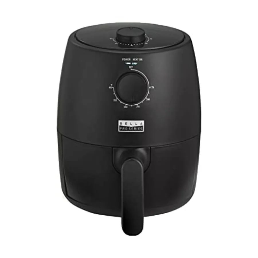 Black 2 Quart Air Fryer for Healthy Cooking Lightweight Aluminum Body Non-Stick Interior Perfect for Small Families and Quick M
Black 2 Quart Air Fryer for Healthy Cooking Lightweight Aluminum Body Non-Stick Interior Perfect for Small Families and Quick M