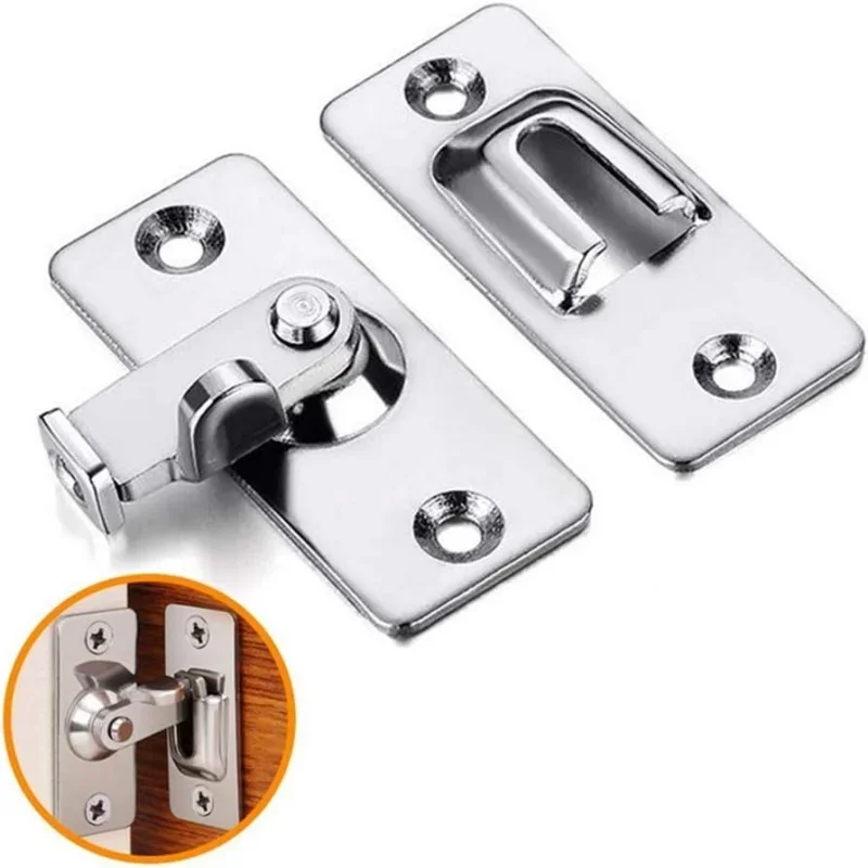 90 Degree Door Lock Flip Latch Gate Latches Safety Door Lock for Barn Wood Fence Sliding Doors,304 Stainless Steel Gate Hardware
90 Degree Door Lock Flip Latch Gate Latches Safety Door Lock for Barn Wood Fence Sliding Doors,304 Stainless Steel Gate Hardware