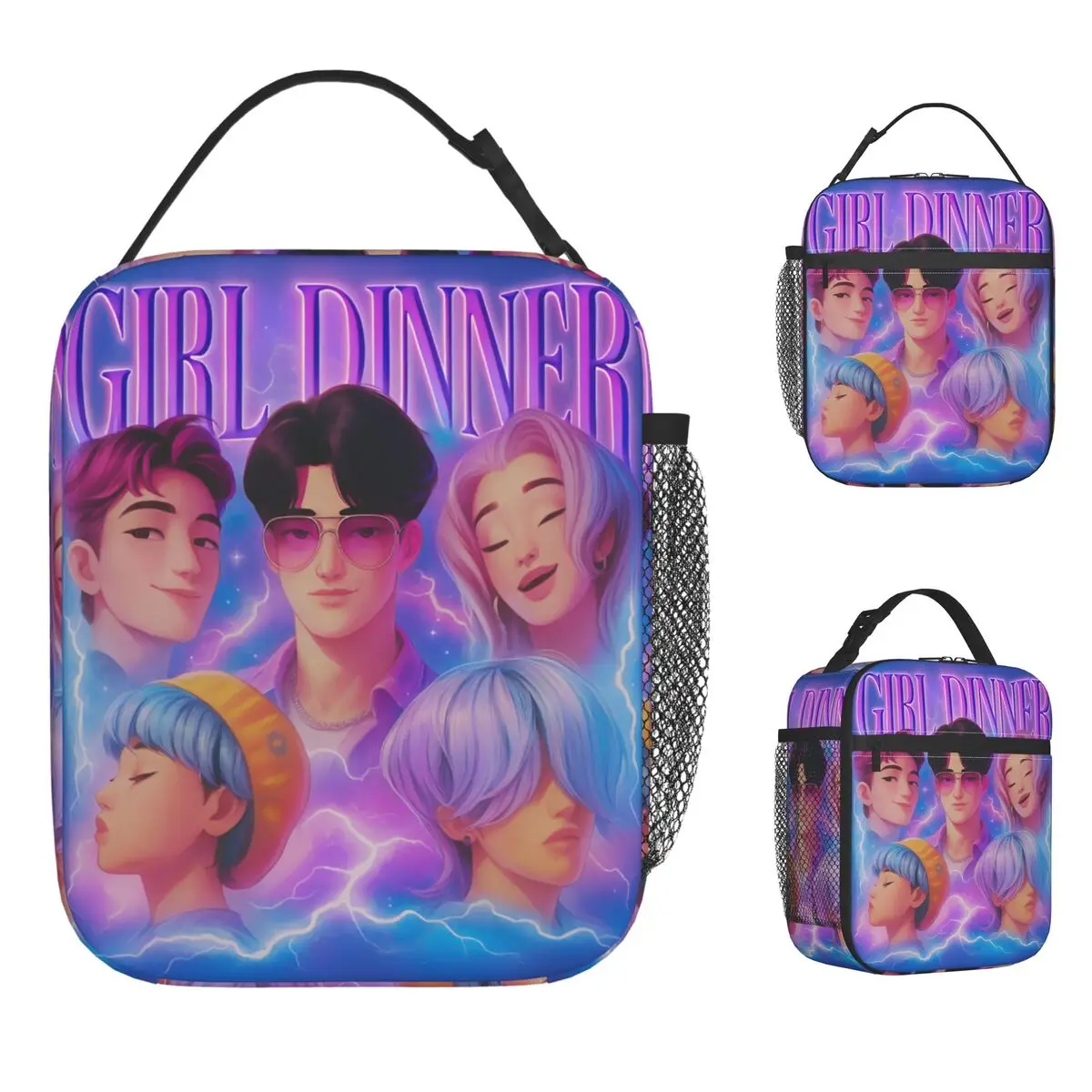 Demon Hunters Animation Lunch Bag Huntrix Saja Boys Convenient Lunch Box Child School Cooler Bag Leisure Thermal Tote Handbags
Demon Hunters Animation Lunch Bag Huntrix Saja Boys Convenient Lunch Box Child School Cooler Bag Leisure Thermal Tote Handbags