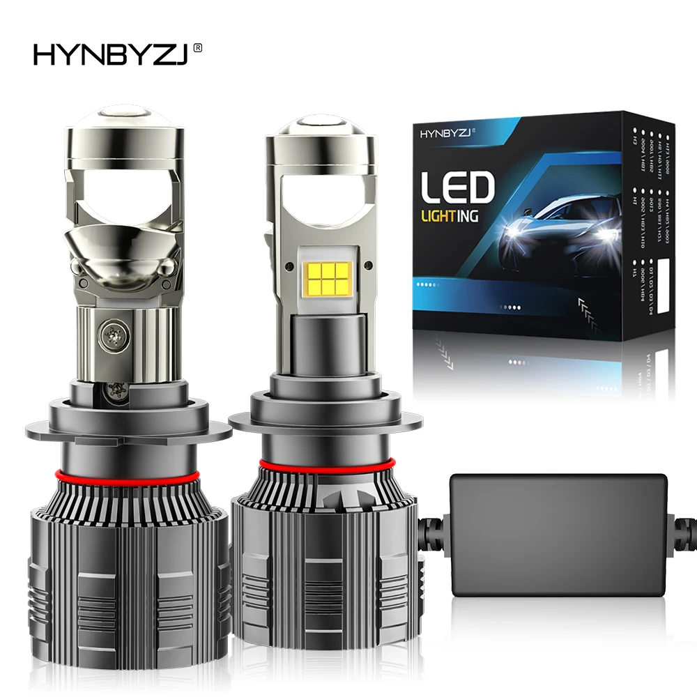 HYNBYZJ H7 H4 Мини-светодиодный объектив проектора Canbus 9005 9006 H11 Авто фары Турбо-лампа Автомобильный проектор Светодиодные фонари для автомобиля 12 В
HYNBYZJ H7 H4 Мини-светодиодный объектив проектора Canbus 9005 9006 H11 Авто фары Турбо-лампа Автомобильный проектор Светодиодные фонари для автомобиля 12 В