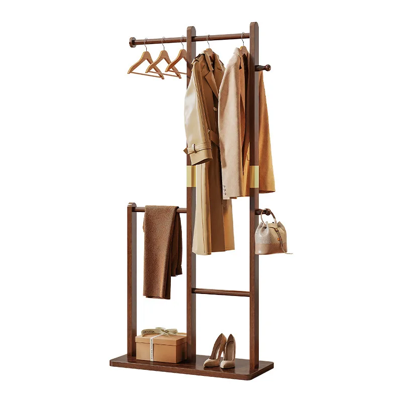 Hanging hanger bedroom floor-to-ceiling household coat rack room high-end indoor simple vertical hanging clothes drying rack 
Hanging hanger bedroom floor-to-ceiling household coat rack room high-end indoor simple vertical hanging clothes drying rack