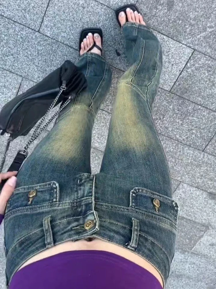 Retro High Waist Bell Bottom Jeans Women's New 2025 Spring Autumn Slimming Fashionable Long Cotton Stretch Denim
Retro High Waist Bell Bottom Jeans Women's New 2025 Spring Autumn Slimming Fashionable Long Cotton Stretch Denim