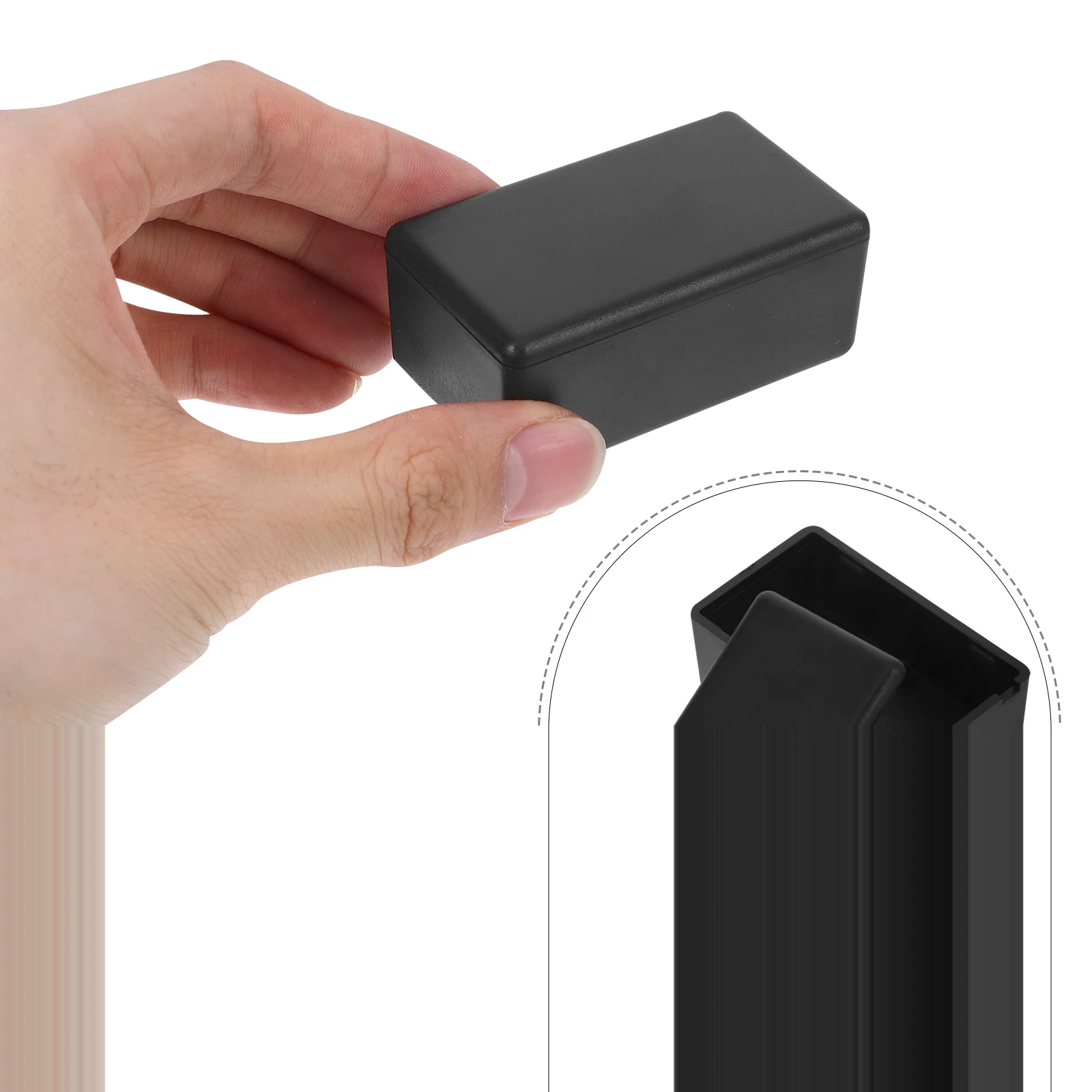 5 Pcs Black Electric Project Case Dustproof Waterproof ABS Junction Box for Electronics Ideal DIY Modification Power Sensor
5 Pcs Black Electric Project Case Dustproof Waterproof ABS Junction Box for Electronics Ideal DIY Modification Power Sensor