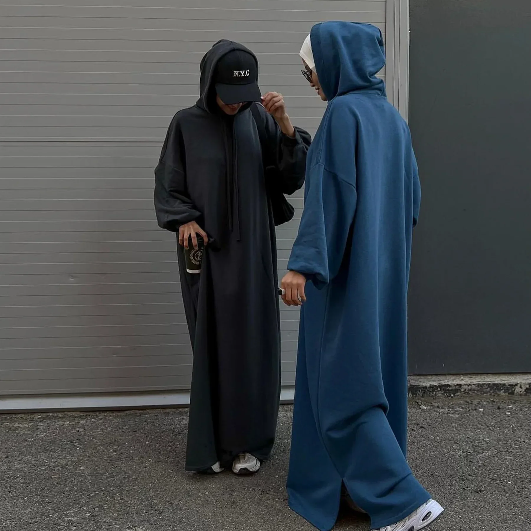 Eid Djellaba Muslim Women Hooded Maxi Dress Turkey Kaftan Dubai Abaya Ramadan Kebaya Caftan Marocain Femme Islam Clothing Robe
Eid Djellaba Muslim Women Hooded Maxi Dress Turkey Kaftan Dubai Abaya Ramadan Kebaya Caftan Marocain Femme Islam Clothing Robe