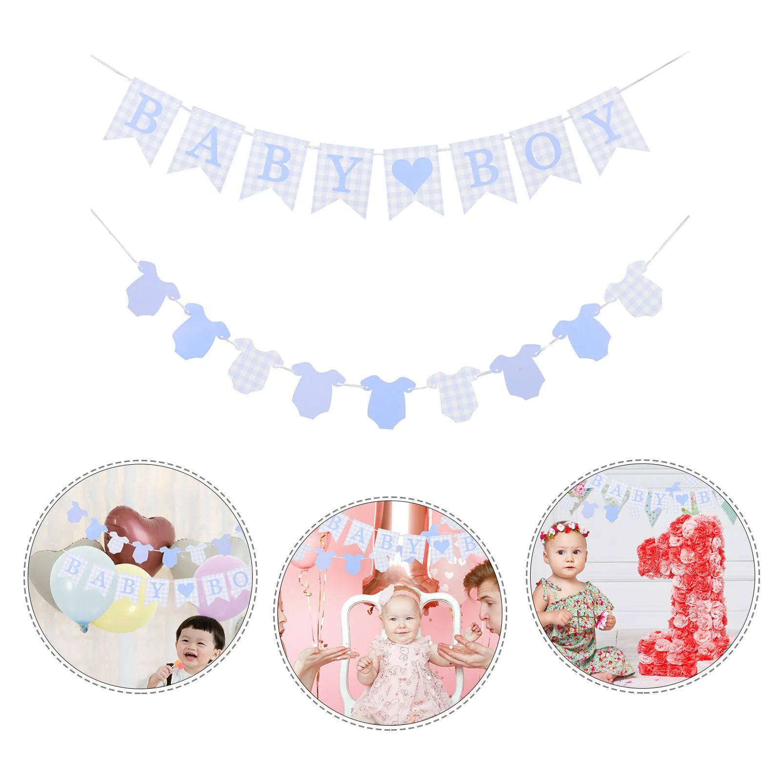 2Pcs Welcome Baby Boy Banner Gingham Fabric Baby Shower Decorations Newborn Party Congratulations Banner Infant Birthday Bunting
2Pcs Welcome Baby Boy Banner Gingham Fabric Baby Shower Decorations Newborn Party Congratulations Banner Infant Birthday Bunting