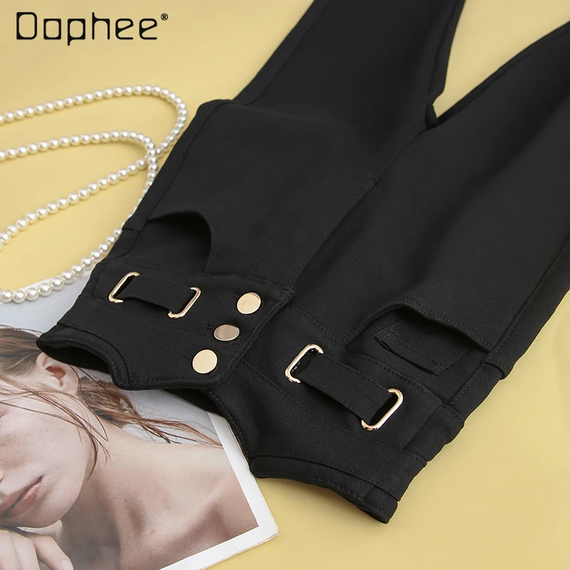 Women's Black Leggings Outer Wear Plus Velvet Pants Autumn and Winter New Women High Waist Elastic Skinny Slimming Trousers
Women's Black Leggings Outer Wear Plus Velvet Pants Autumn and Winter New Women High Waist Elastic Skinny Slimming Trousers