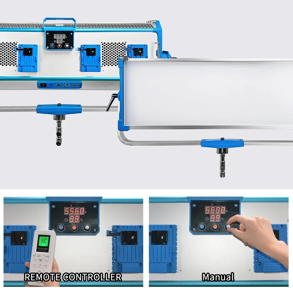 YIDOBLO 500W Photography Studio Dimming Bi-Color LED Panel Soft Light With DMX Pro Photography LED Lamp Soft Box Kit
YIDOBLO 500W Photography Studio Dimming Bi-Color LED Panel Soft Light With DMX Pro Photography LED Lamp Soft Box Kit