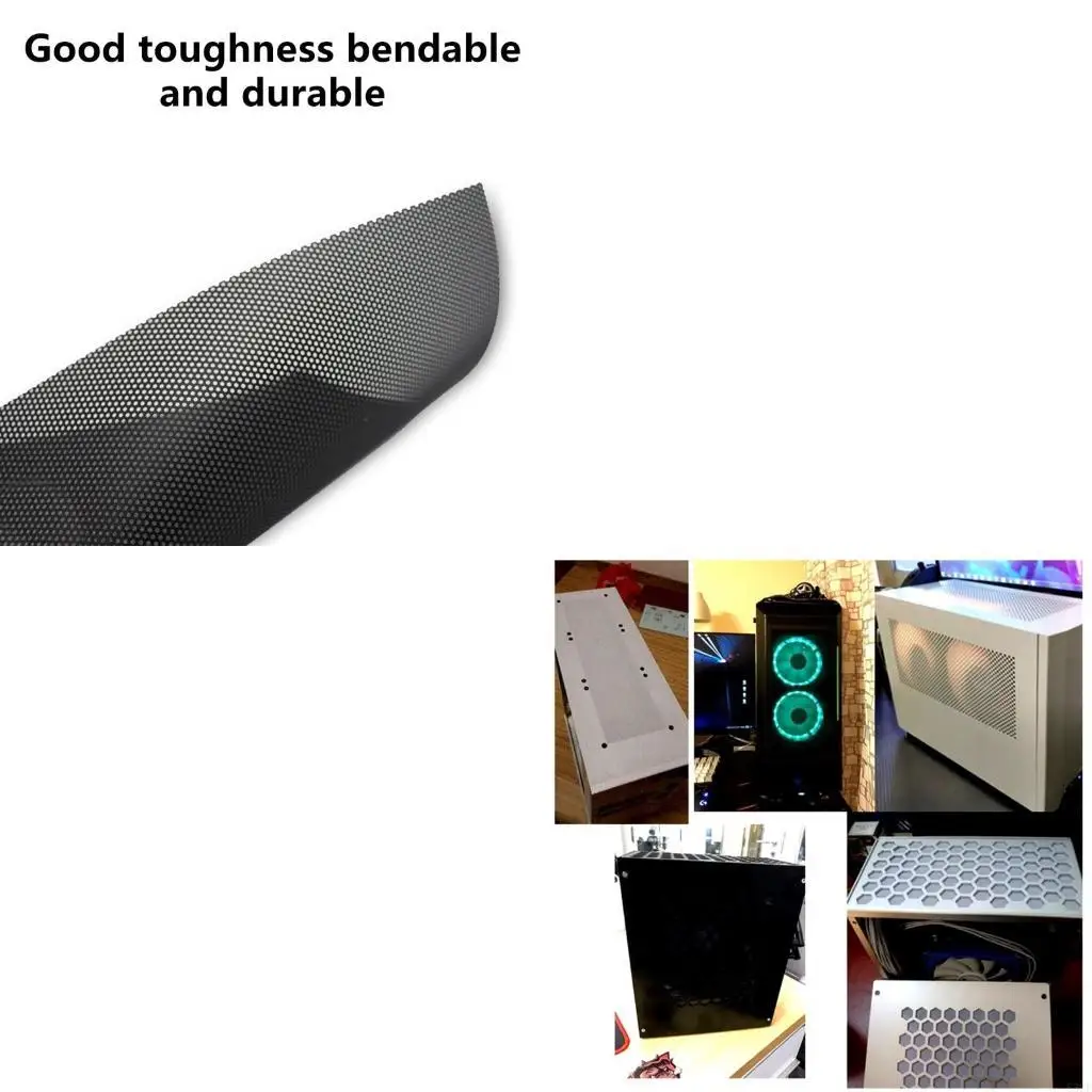50x100cm Cuttable Computer Dust Filter Meshes PC Case Fan Coolers Dustproof Cover 83CF
50x100cm Cuttable Computer Dust Filter Meshes PC Case Fan Coolers Dustproof Cover 83CF