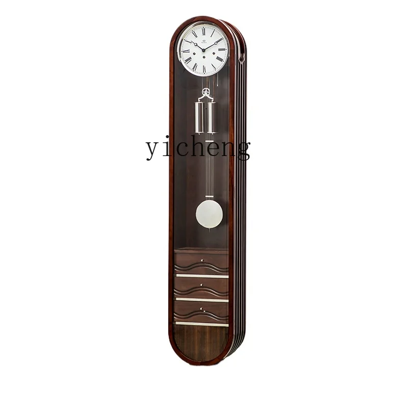 Tqh Villa the Grandfather Clock Retro Large Pendulum Clock Living Room Mechanical Clock Modern Minimalist
Tqh Villa the Grandfather Clock Retro Large Pendulum Clock Living Room Mechanical Clock Modern Minimalist