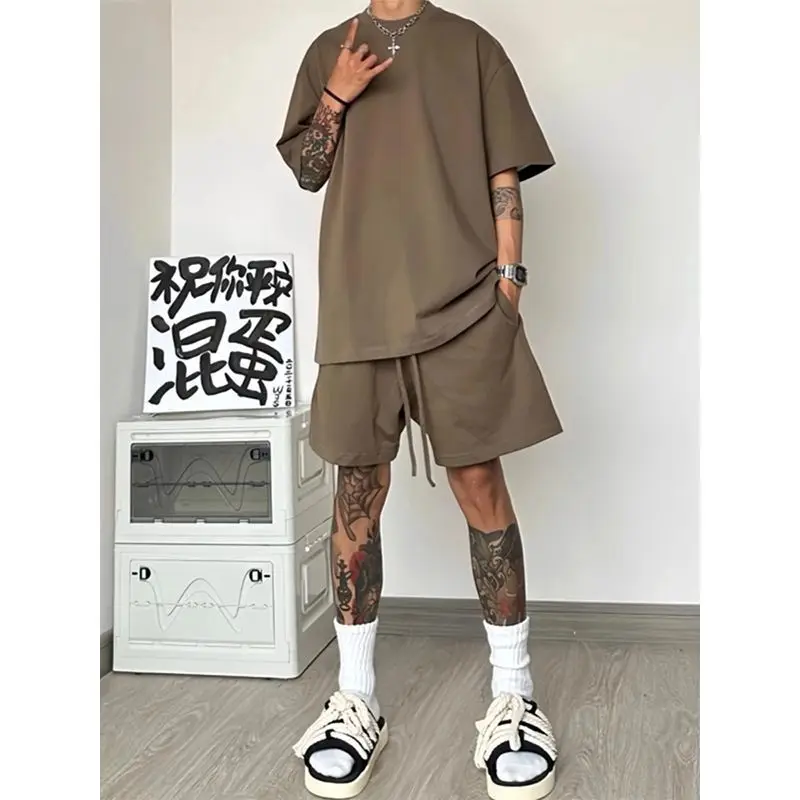 Men Women Summer Oversized Casual Two Piece T Shirt And Shorts Set
Men Women Summer Oversized Casual Two Piece T Shirt And Shorts Set