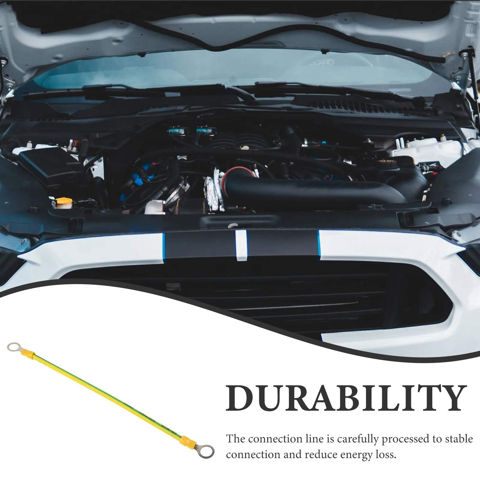 10Pcs Cables Ground Strap Copper Wire for Automotive Grounding Cable Car Connection Kit Heavy Duty PVC Insulated
10Pcs Cables Ground Strap Copper Wire for Automotive Grounding Cable Car Connection Kit Heavy Duty PVC Insulated