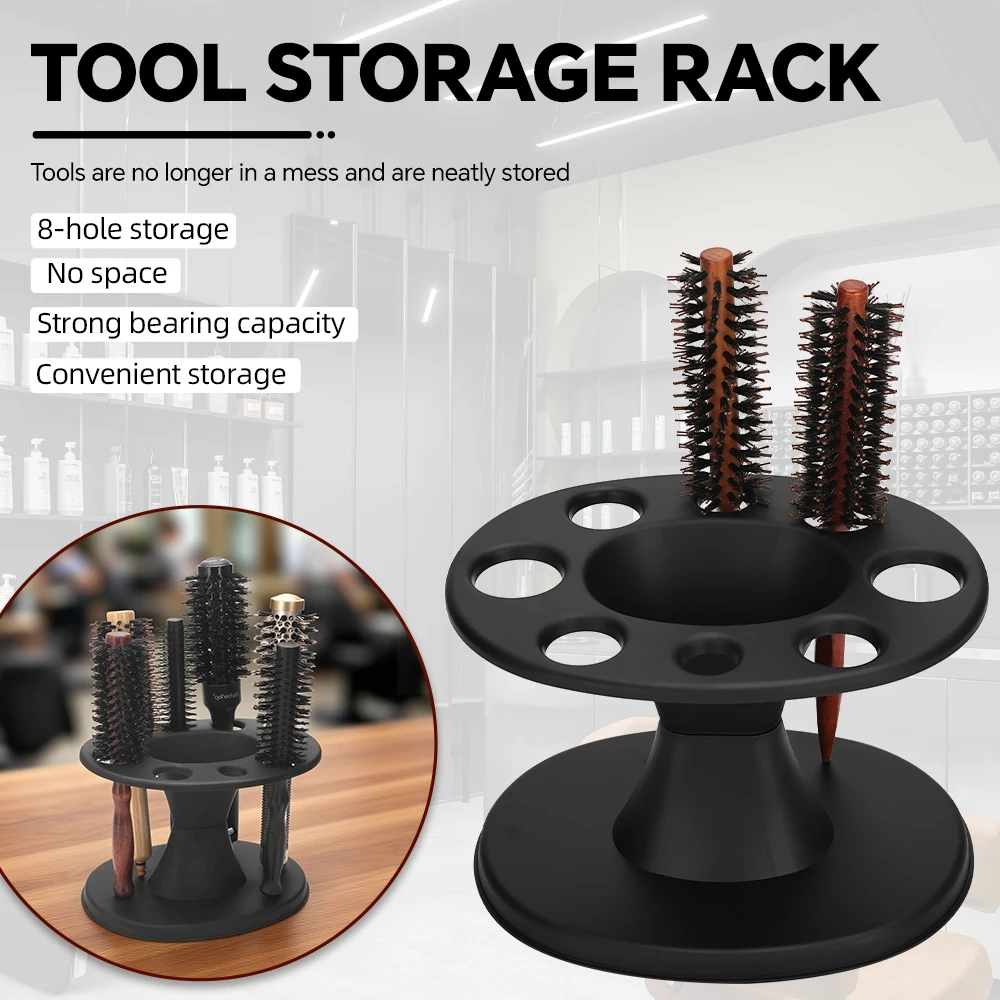 8 Holes Comb Holder Stand Organizer Rack for Hair Brushes Makeup Tools Salon Desktop Storage with 2 Combs Dropshipping
8 Holes Comb Holder Stand Organizer Rack for Hair Brushes Makeup Tools Salon Desktop Storage with 2 Combs Dropshipping