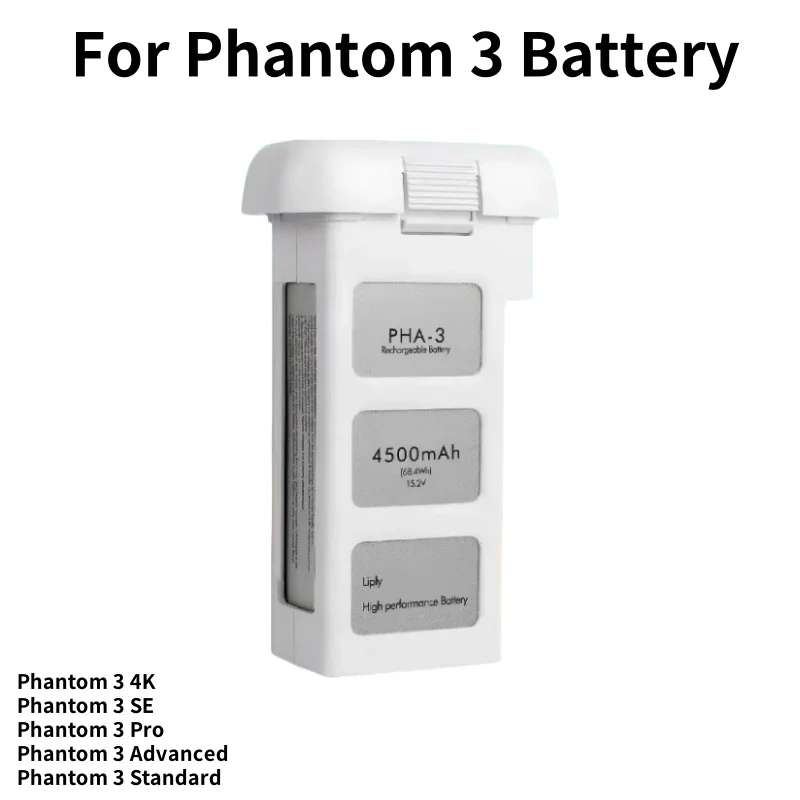 For Phantom 3 Battery Drone Intelligent Flight Battery 4500mAh Flight Time 23 Minutes Compatible With Phantom 3 Pro Series
For Phantom 3 Battery Drone Intelligent Flight Battery 4500mAh Flight Time 23 Minutes Compatible With Phantom 3 Pro Series