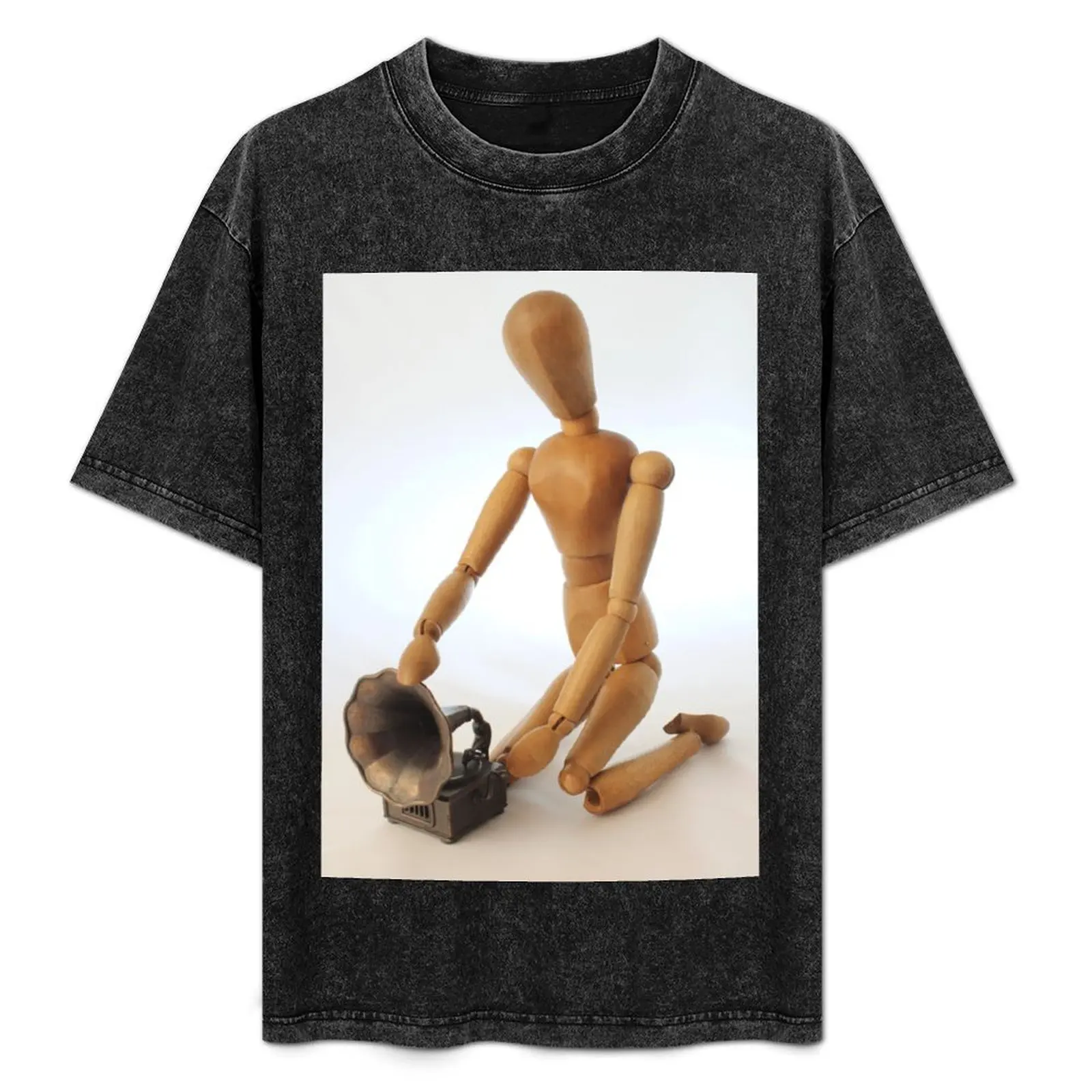 Mannequin With Phonograph T-Shirt Large Size Casual Short Sleeve Top
Mannequin With Phonograph T-Shirt Large Size Casual Short Sleeve Top