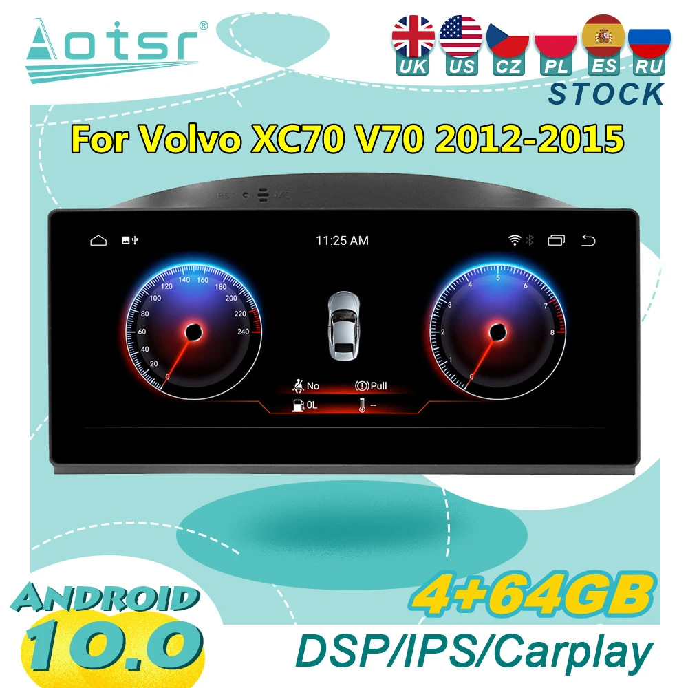Автомагнитола для Volvo XC70 V70 S80 S80L 2005-2015, Android, 2Din, Авторадио, стерео, мультимедийный видеоплеер, GPS-навигация, головное устройство
Автомагнитола для Volvo XC70 V70 S80 S80L 2005-2015, Android, 2Din, Авторадио, стерео, мультимедийный видеоплеер, GPS-навигация, головное устройство