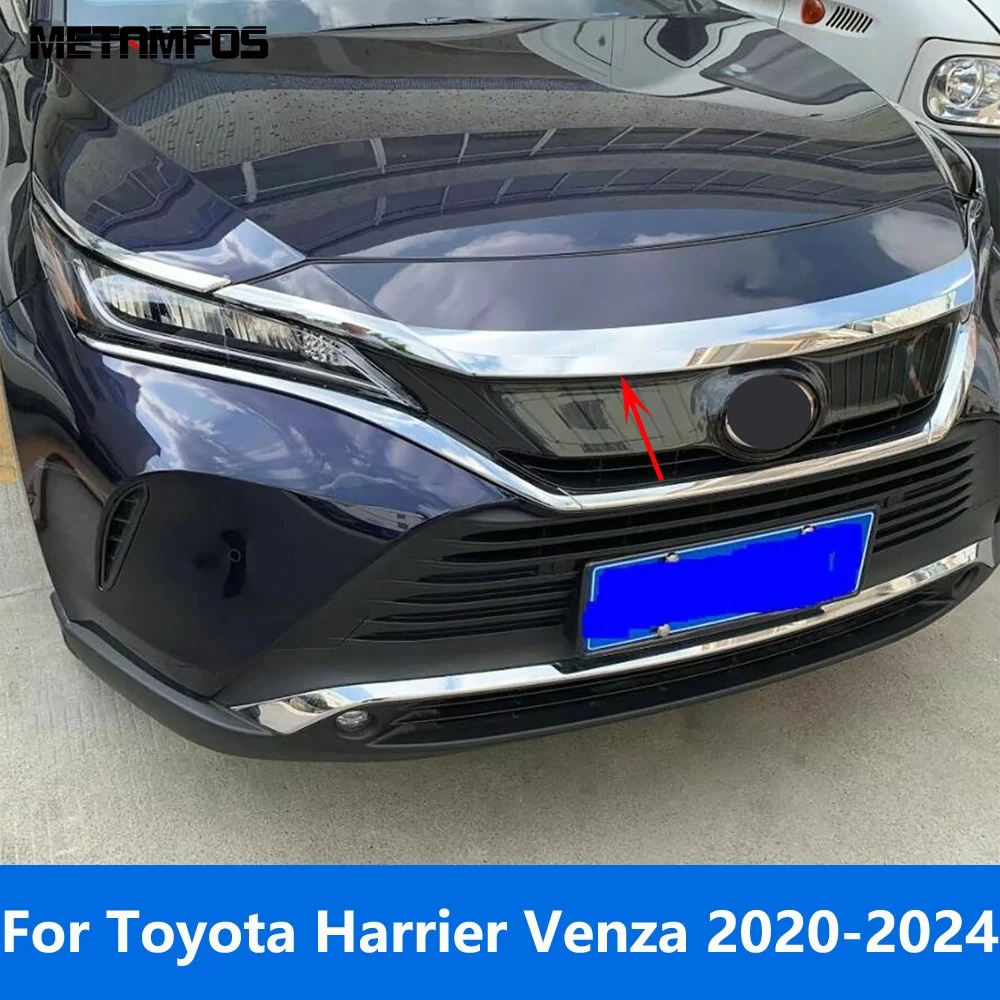 For Toyota Harrier Venza 2020 2021 2022 2023 2024 Chrome Front Hood Bonnet Grille Lip Molding Cover Trim Exterior Accessories
For Toyota Harrier Venza 2020 2021 2022 2023 2024 Chrome Front Hood Bonnet Grille Lip Molding Cover Trim Exterior Accessories