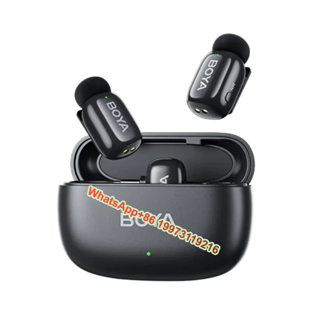 Boya Professional Mini Wireless Lavalier Microphone Portable Built-in Lithium Battery Noise Cancelling for Type-C
Boya Professional Mini Wireless Lavalier Microphone Portable Built-in Lithium Battery Noise Cancelling for Type-C