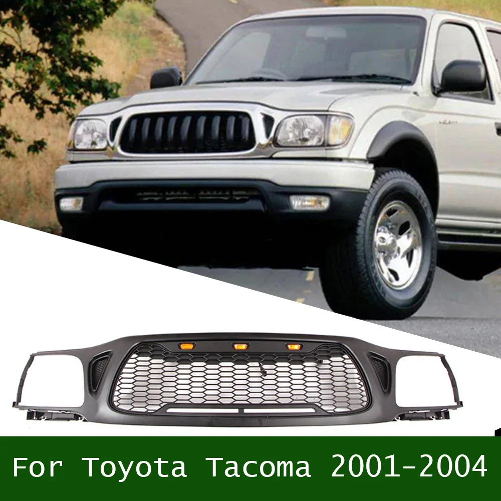 For Toyota Tacoma 2001-2004 Hood LED Racing Grills Car Exterior Accessories Modified Front Bumper Grill Upper Mask Grille Cover
For Toyota Tacoma 2001-2004 Hood LED Racing Grills Car Exterior Accessories Modified Front Bumper Grill Upper Mask Grille Cover
