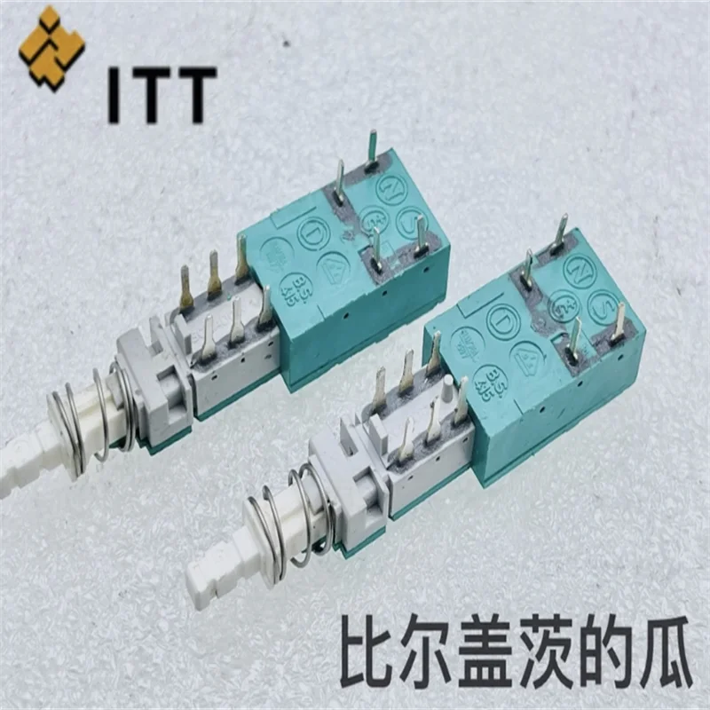 1 PCS ITT West Germany SCHADOW power switch with push lock switch 6A250VAC toggle switch
1 PCS ITT West Germany SCHADOW power switch with push lock switch 6A250VAC toggle switch