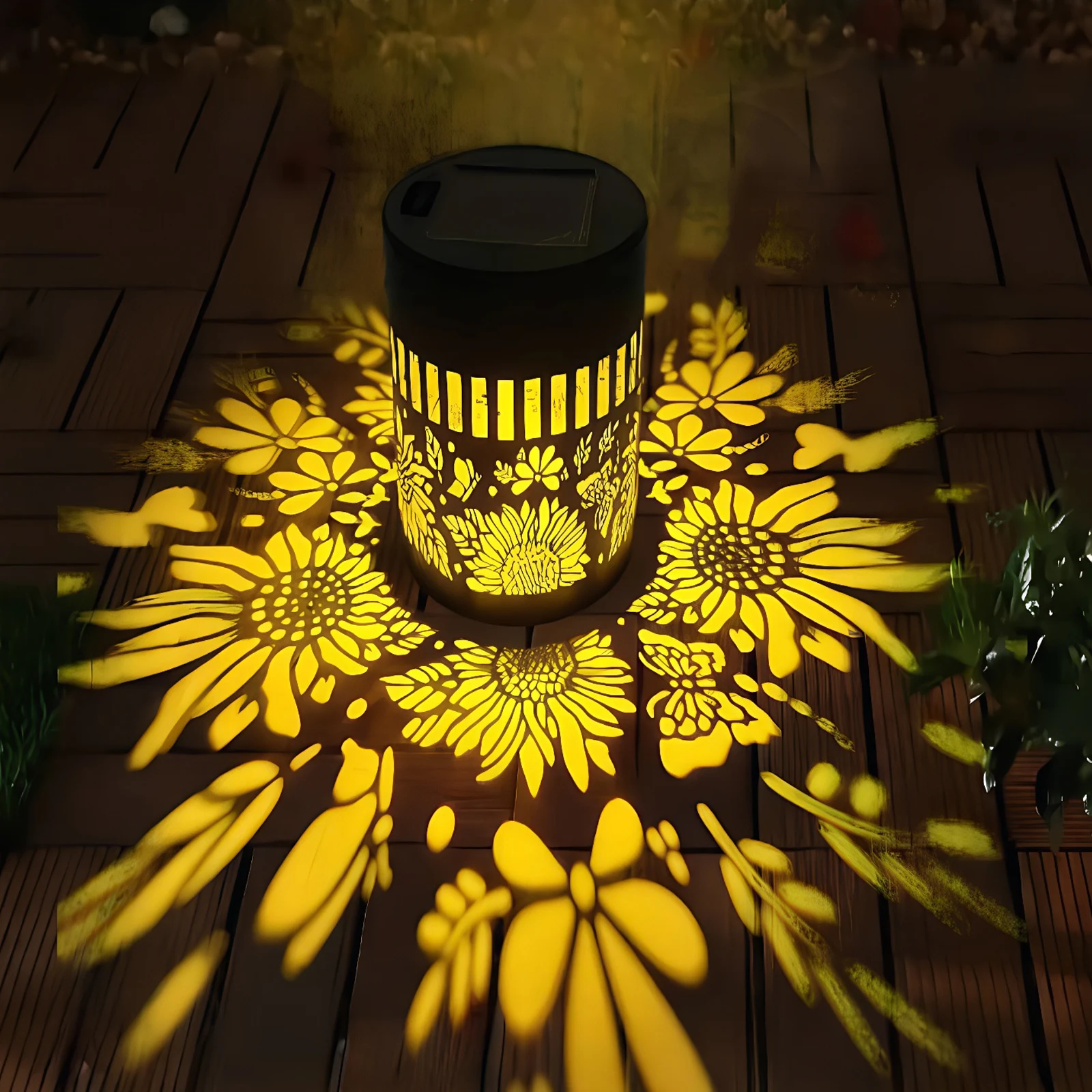 Solar Waterproof Fence Light Flower Theme Metal Garden Lights Decorative Mandalas Lights for Yard Art Porch Patio Backyard Decor
Solar Waterproof Fence Light Flower Theme Metal Garden Lights Decorative Mandalas Lights for Yard Art Porch Patio Backyard Decor