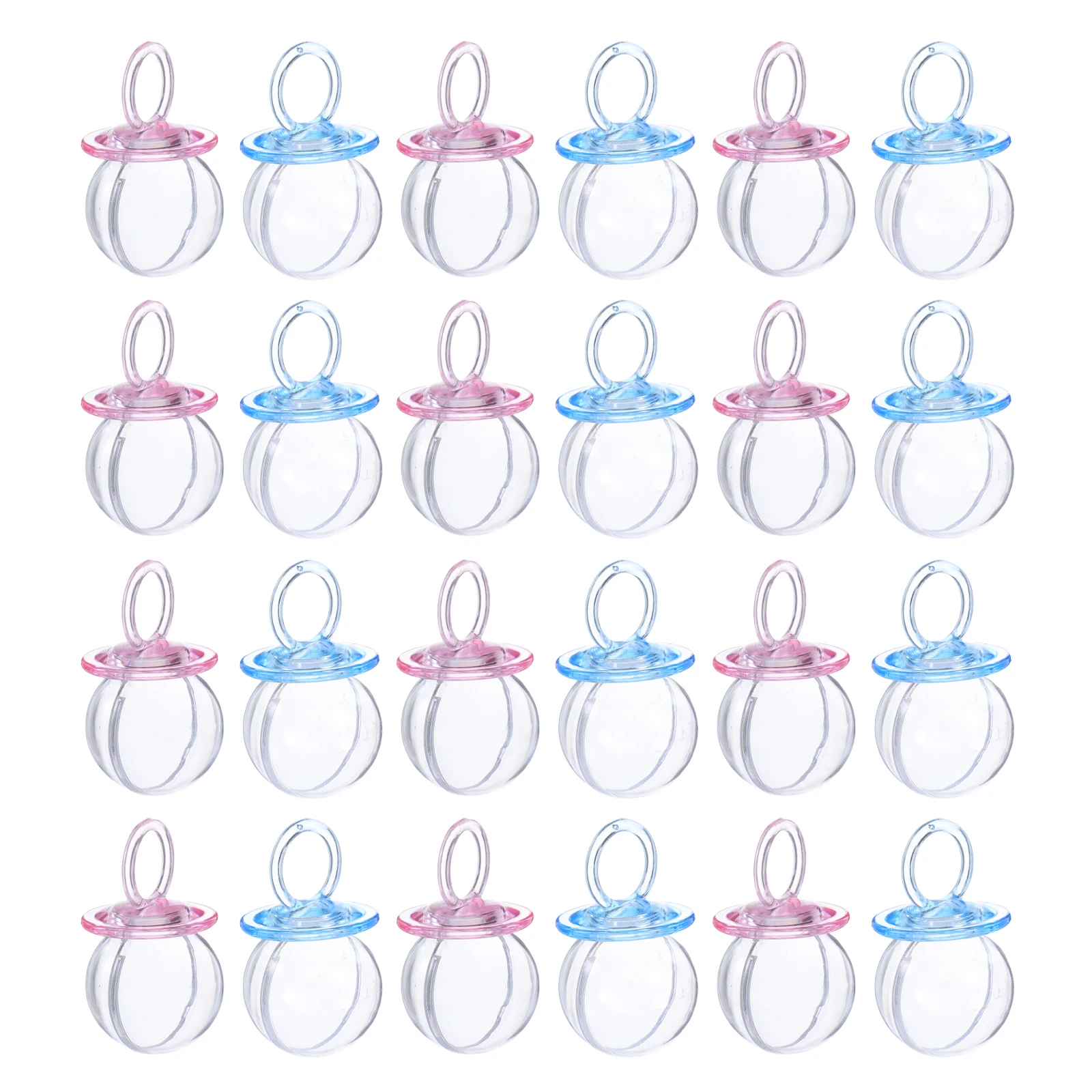 24 Pcs Pacifier Candy Box Shower Treat Boxes Favor Holder Containers Take Bath Infant
24 Pcs Pacifier Candy Box Shower Treat Boxes Favor Holder Containers Take Bath Infant