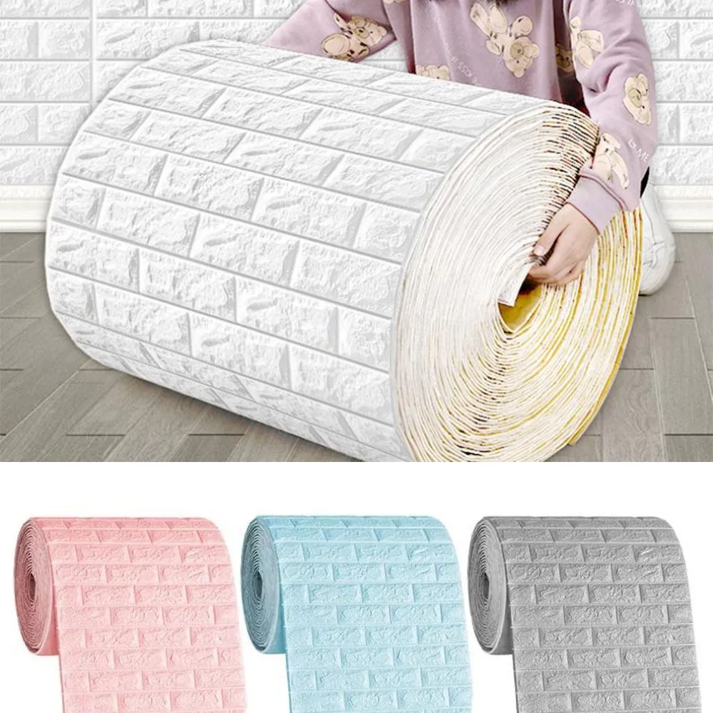 2026 Room Decoration Foam Brick Pattern Waterproof and Moisture-proof Wallpaper Anti-collision Self-adhesive Wallpaper Wall St
2026 Room Decoration Foam Brick Pattern Waterproof and Moisture-proof Wallpaper Anti-collision Self-adhesive Wallpaper Wall St