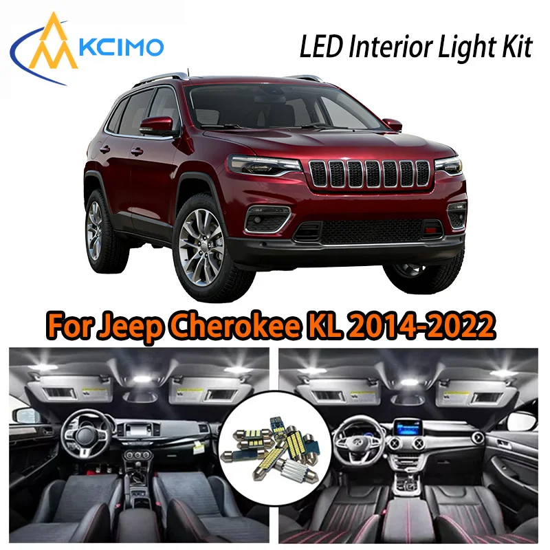 KCIMO For Jeep Cherokee KL 2014-2022 Premium LED Interior Kit - 2 Colors , Quick Installation, Long-Lasting
KCIMO For Jeep Cherokee KL 2014-2022 Premium LED Interior Kit - 2 Colors , Quick Installation, Long-Lasting
