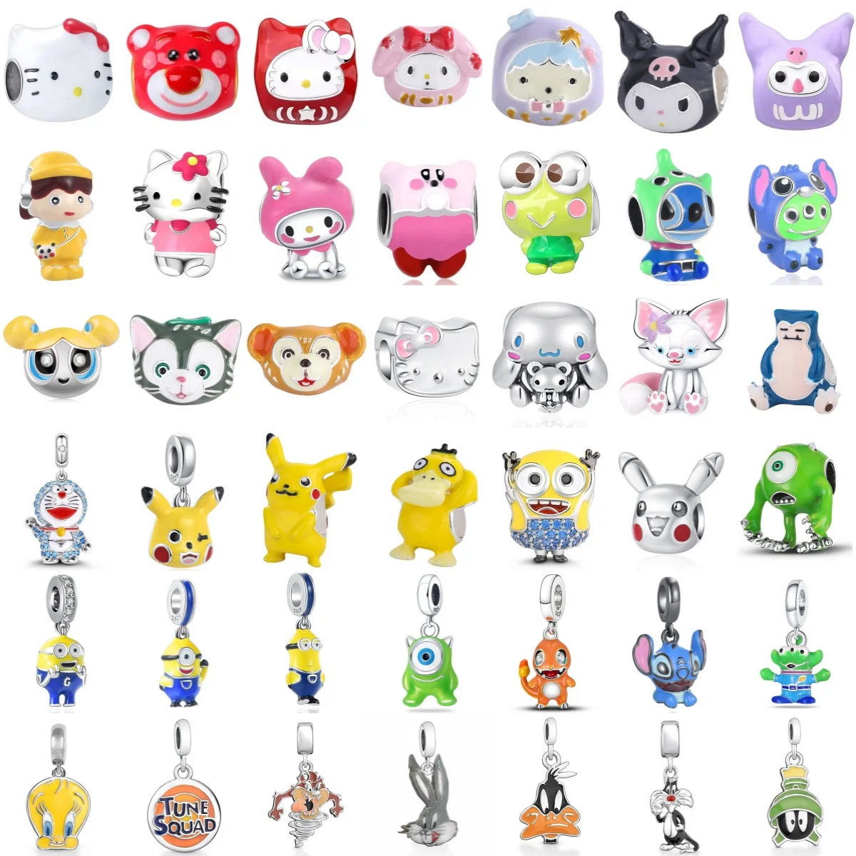 MINISO новый S925 серебряный дофамин милый мультяшный кукла талисман очаровательная бусина подходит для оригинального браслета DIY для мальчиков и девочек бутик ювелирных изделий
MINISO новый S925 серебряный дофамин милый мультяшный кукла талисман очаровательная бусина подходит для оригинального браслета DIY для мальчиков и девочек бутик ювелирных изделий