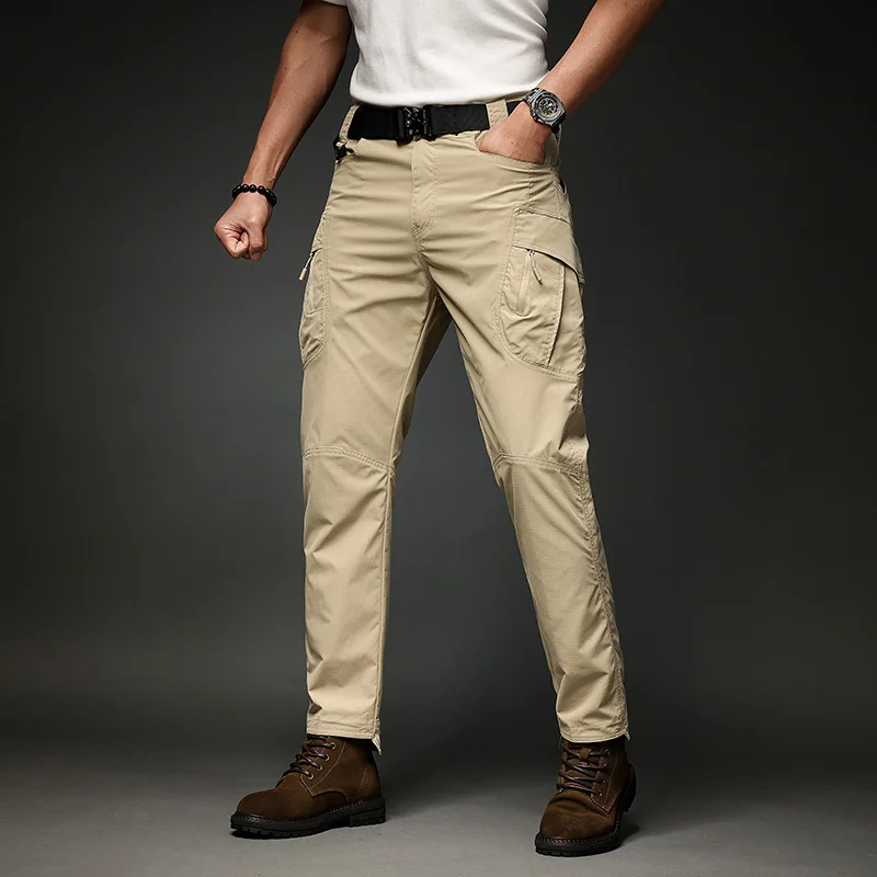 Men's Solid Color Sweatpants Men's Tactical Pants Multi-pocket Fashion Workout Four-season Trousers New Casual New Cargo Pants
Men's Solid Color Sweatpants Men's Tactical Pants Multi-pocket Fashion Workout Four-season Trousers New Casual New Cargo Pants
