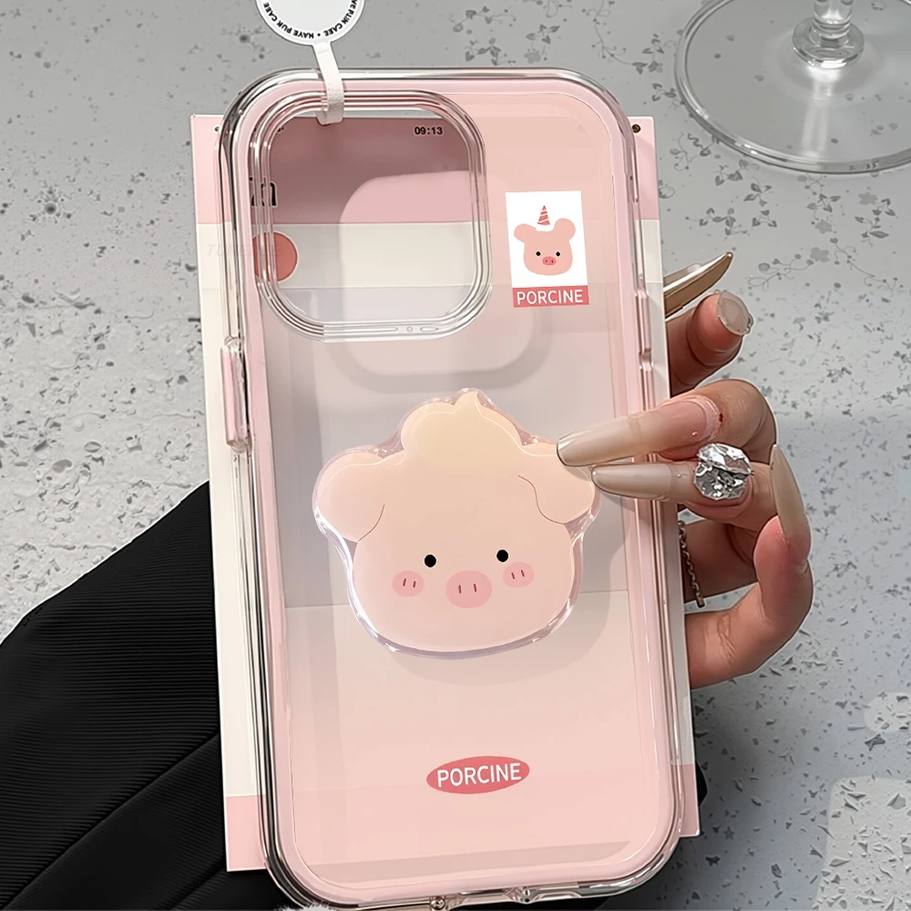 2 in 1 Candy Color Phone Case For iPhone 17 13 16 11 15 14 12 Pro Max 17 Air Silicone Transparent Cut Pink Pig Soft Funda Cover
2 in 1 Candy Color Phone Case For iPhone 17 13 16 11 15 14 12 Pro Max 17 Air Silicone Transparent Cut Pink Pig Soft Funda Cover