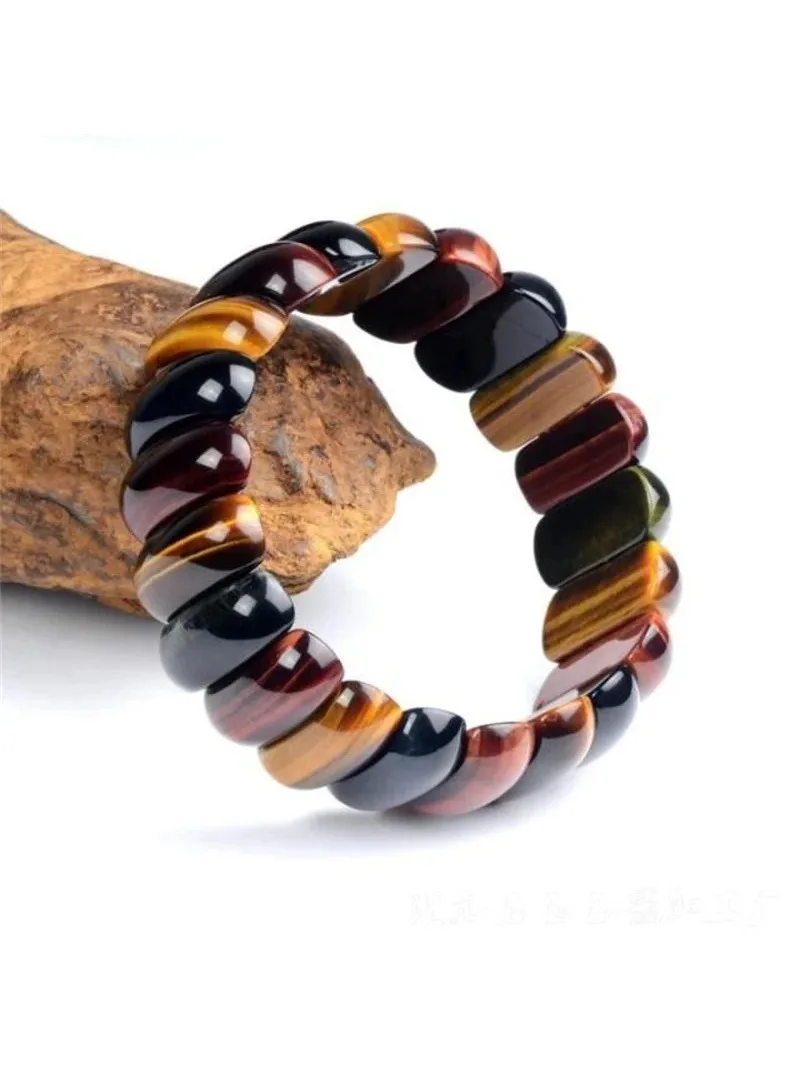 Hot selling natural hand-carveTiger Eye Stone Baranglet -bracelet Fashion Accessories Men Women Luck Gifts
Hot selling natural hand-carveTiger Eye Stone Baranglet -bracelet Fashion Accessories Men Women Luck Gifts