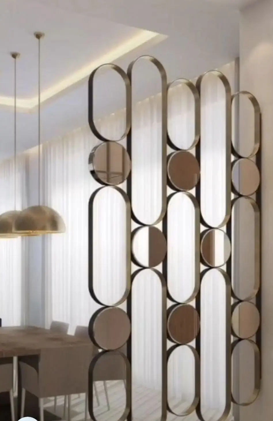 Stainless Steel Partitions - Modern Hotel/Restaurant Decorative Home and Commercial Screens - Metal Art Partitions
Stainless Steel Partitions - Modern Hotel/Restaurant Decorative Home and Commercial Screens - Metal Art Partitions