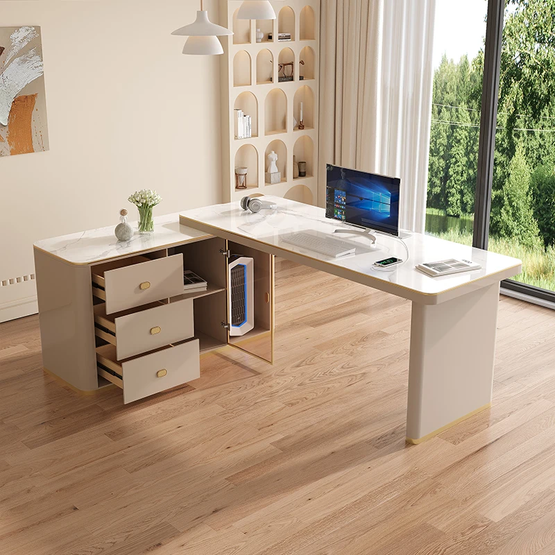 Desk White Organizer Drawers Luxury Socket Executive Writing Modern Computer Desks Office Study Mesa Para Computador Home Office
Desk White Organizer Drawers Luxury Socket Executive Writing Modern Computer Desks Office Study Mesa Para Computador Home Office