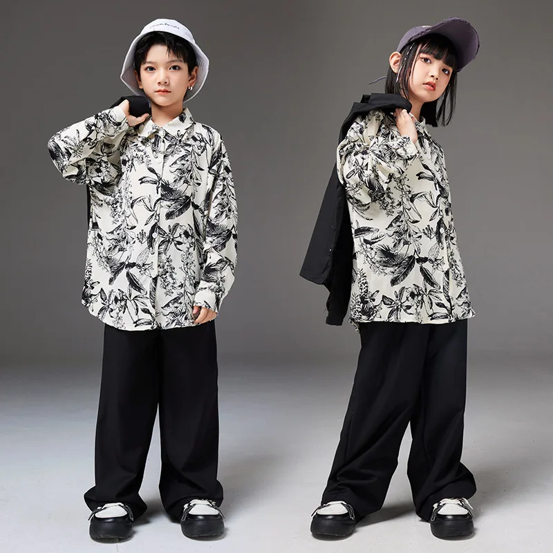 Street Dance Children's Trendy Striped Outfit SethiphopBoys' Hip-Hop Streetwear Jazz Dance Costume for Girls Autumn Performance
Street Dance Children's Trendy Striped Outfit SethiphopBoys' Hip-Hop Streetwear Jazz Dance Costume for Girls Autumn Performance