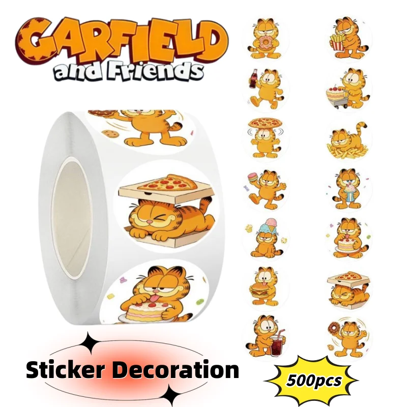 Garfield cute creative cartoon character merchandise spiral stickers high-value personalized cartoon planner decoration stickers
Garfield cute creative cartoon character merchandise spiral stickers high-value personalized cartoon planner decoration stickers