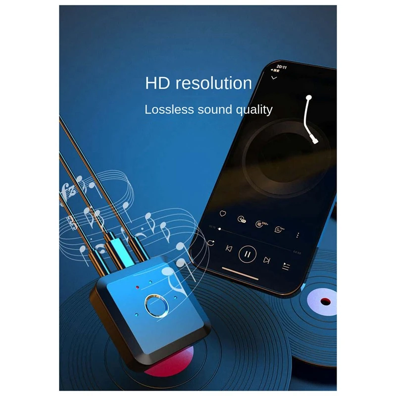 Bluetooth 5.2 Audio Transmitter Receiver All In One 96Khz 3.5MM Adaptive LL HD Wireless Adapter For TV PC Car
Bluetooth 5.2 Audio Transmitter Receiver All In One 96Khz 3.5MM Adaptive LL HD Wireless Adapter For TV PC Car