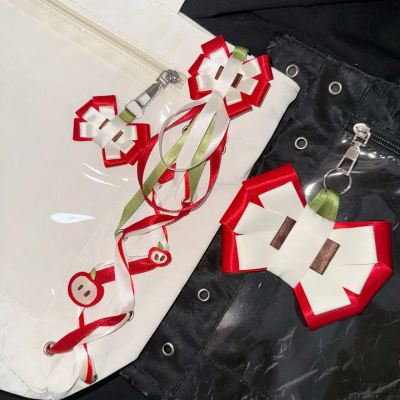 Ита-бэг с бантом и квадратным элементом, в стиле Лолита, для аниме-косплея, длинные ленты, аксессуары ручной работы, бантик
Ита-бэг с бантом и квадратным элементом, в стиле Лолита, для аниме-косплея, длинные ленты, аксессуары ручной работы, бантик