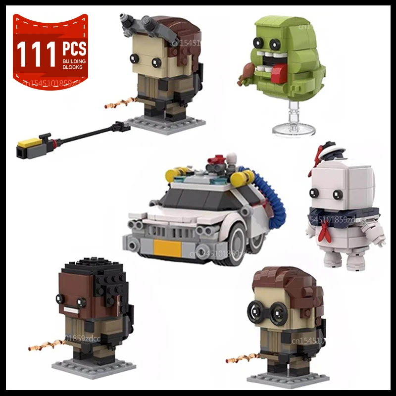 MOC Ghosts Team Action Figure Police Car Building Blocks Movies Kit Cartoon Character Brickheadz Bricks Toy Xmas Gift
MOC Ghosts Team Action Figure Police Car Building Blocks Movies Kit Cartoon Character Brickheadz Bricks Toy Xmas Gift